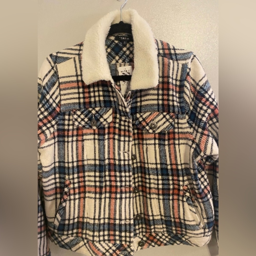 Sherpa lined trucker jacket